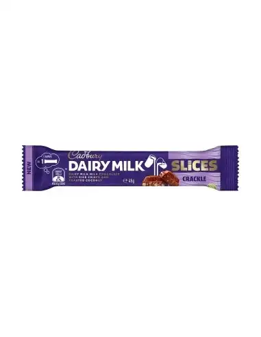 Cadbury Dairy Milk Slices Crackle 45g x 42