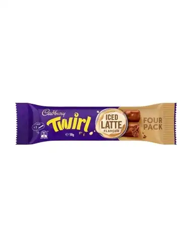Cadbury Twirl Iced Latte Flavour 58g x 42