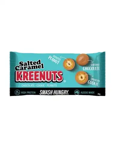 Kreenuts Salted Caramel Cookie Peanuts 37g x 12