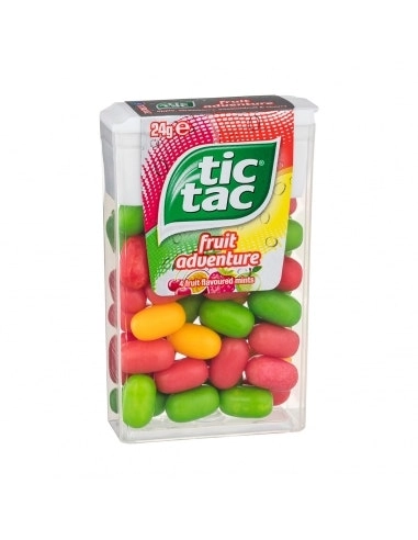 Tic Tac Fruit Adventure 24g x 24