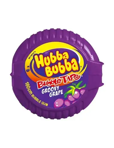 Wrigley Hubba Bubba Bubble Tape Grape x 12