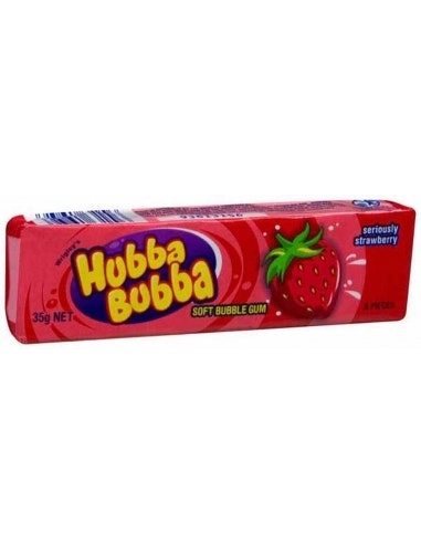 Wrigley Hubba Bubba Strawberry 35g x 20