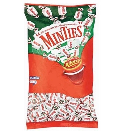 ALLENS Minties Bulk 1kg x 1