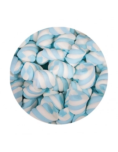 Blue & White Twist Mallow 800g x 1