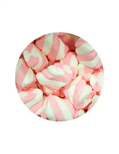 Pink & White Twist Mallow 800g x 1