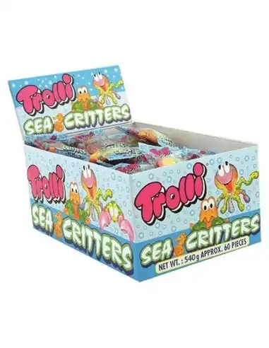 Trolli Sea Critters 9gm - 60 Piece Pack x 1