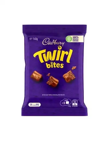Cadbury Twirl Bites 140g x 14