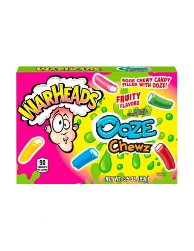 Warheads Ooze Chewz 99g x 12