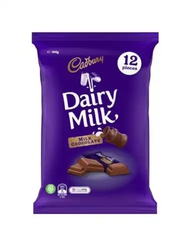 Cadbury Dairymilk Chocolate Share Pack 144gm x 14
