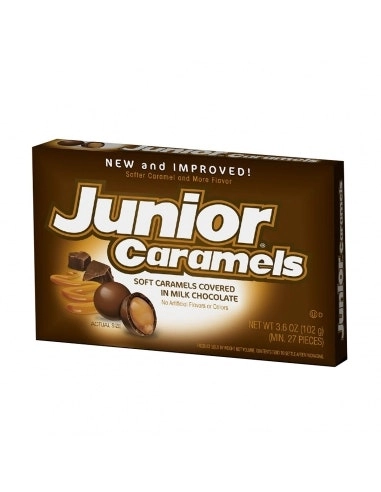 Tootsie Junior Caramels Theatre Box 99g x 12