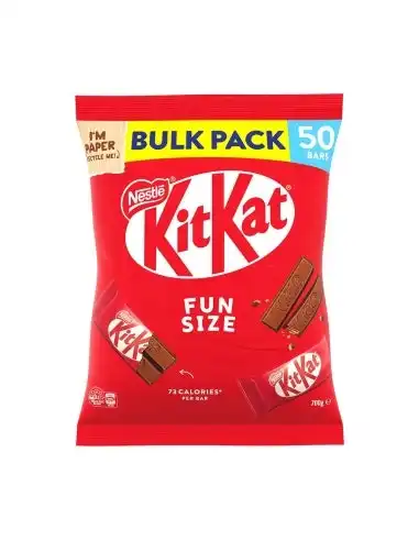 Kit Kat Milk Choc Fun Size Bulk Pack 700g x 1
