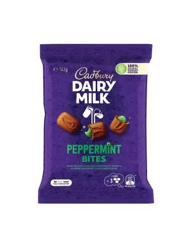 Cadbury Peppermint Bites 142g x 12