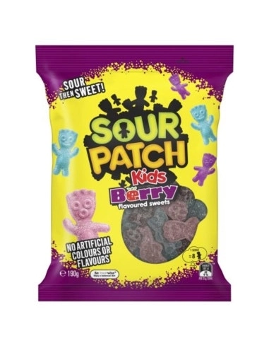 Sour Patch Kids Berry 190gm x 20