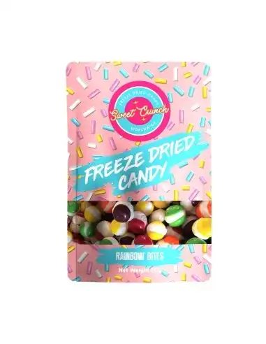 Sweet Crunch Freeze Dried Candy Rainbow Bites 50g x 10