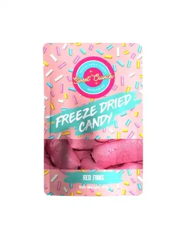 Sweet Crunch Freeze Dried Candy Red Finns 50g x 10