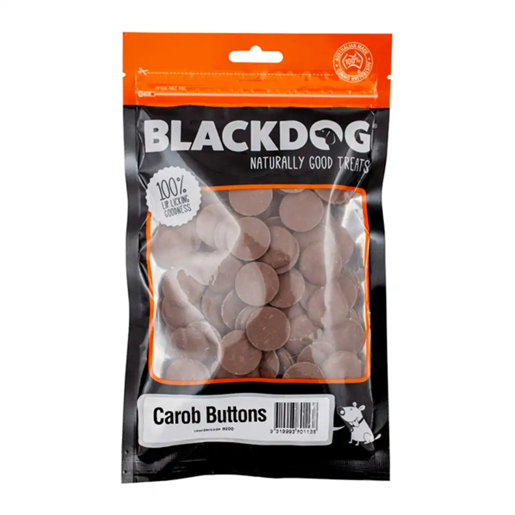Blackdog Carob Buttons 1kg