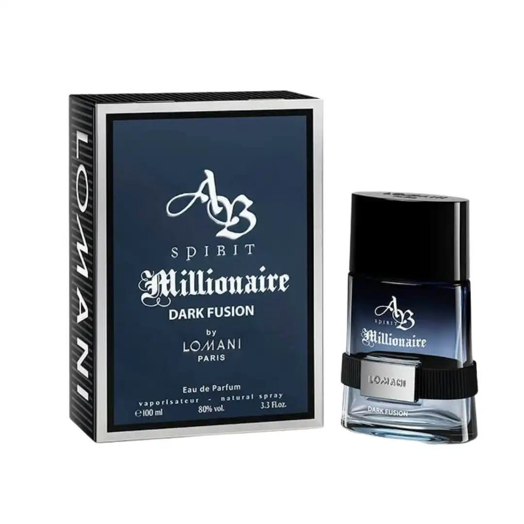 AB Spirit Millionaire Dark Fusion by Lomani EDP Spray 100ml For Men