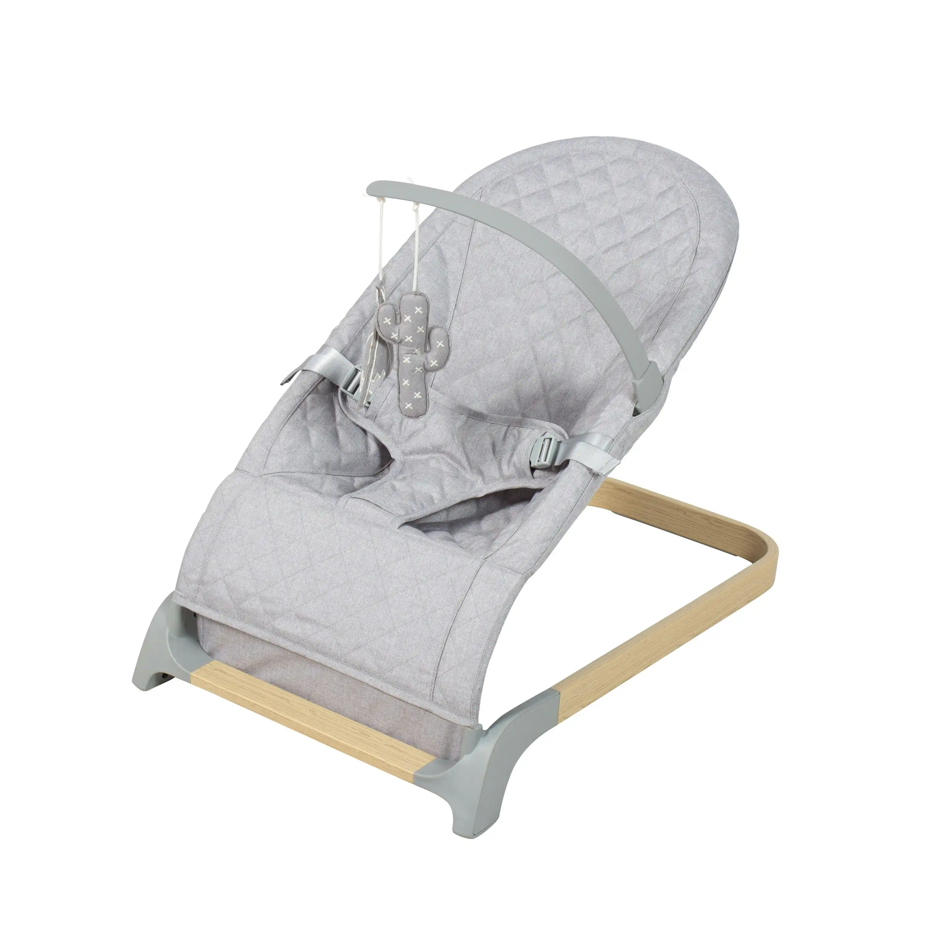 Childcare Comfy Baby Bouncer Newborn Infant Play Time Rocker - Moon Mist