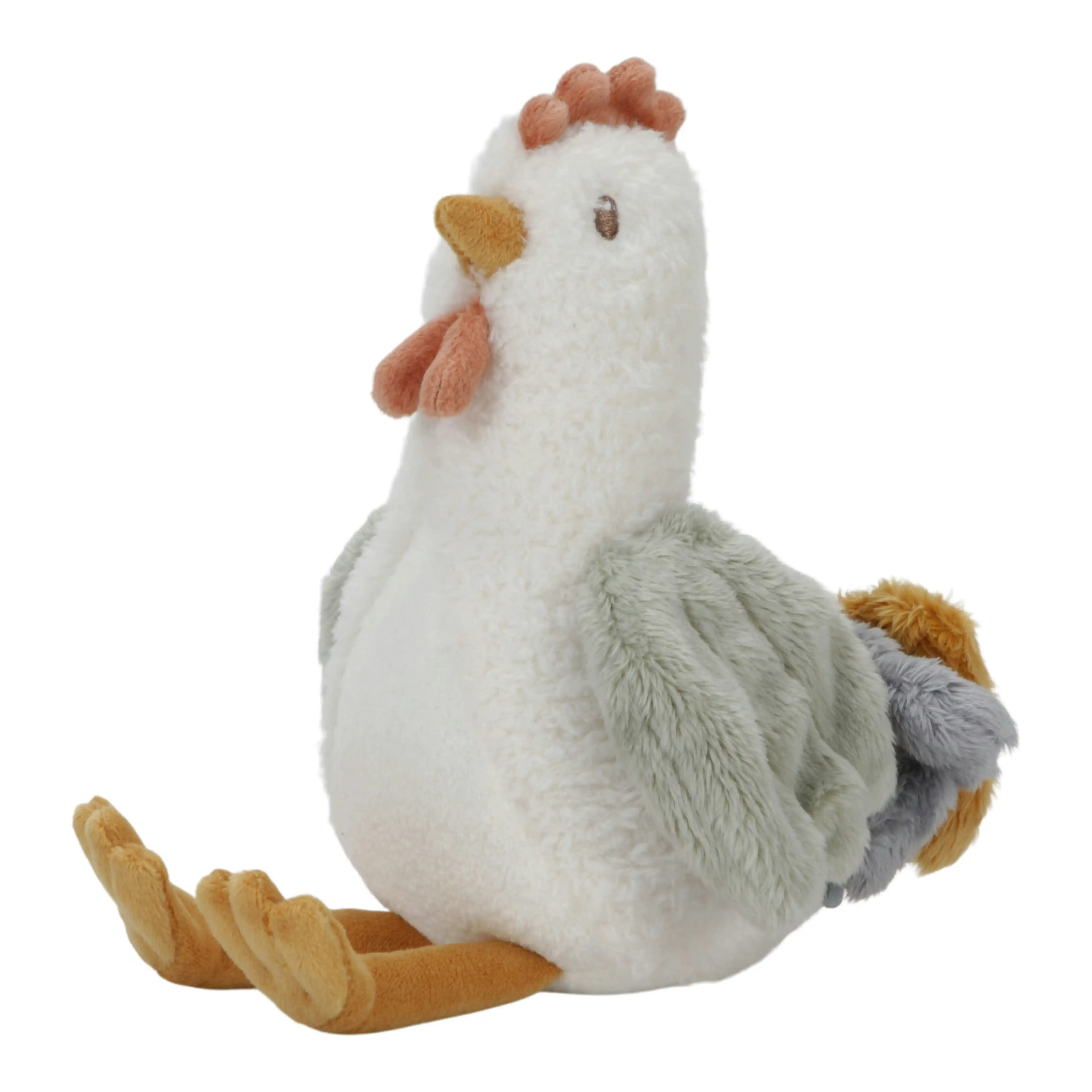 Little Dutch Little Farm Cuddle Chicken 17cm Plush Baby Toy