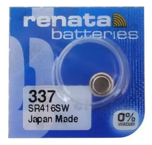 SR416 / 337 Renata Silver Oxide Battery