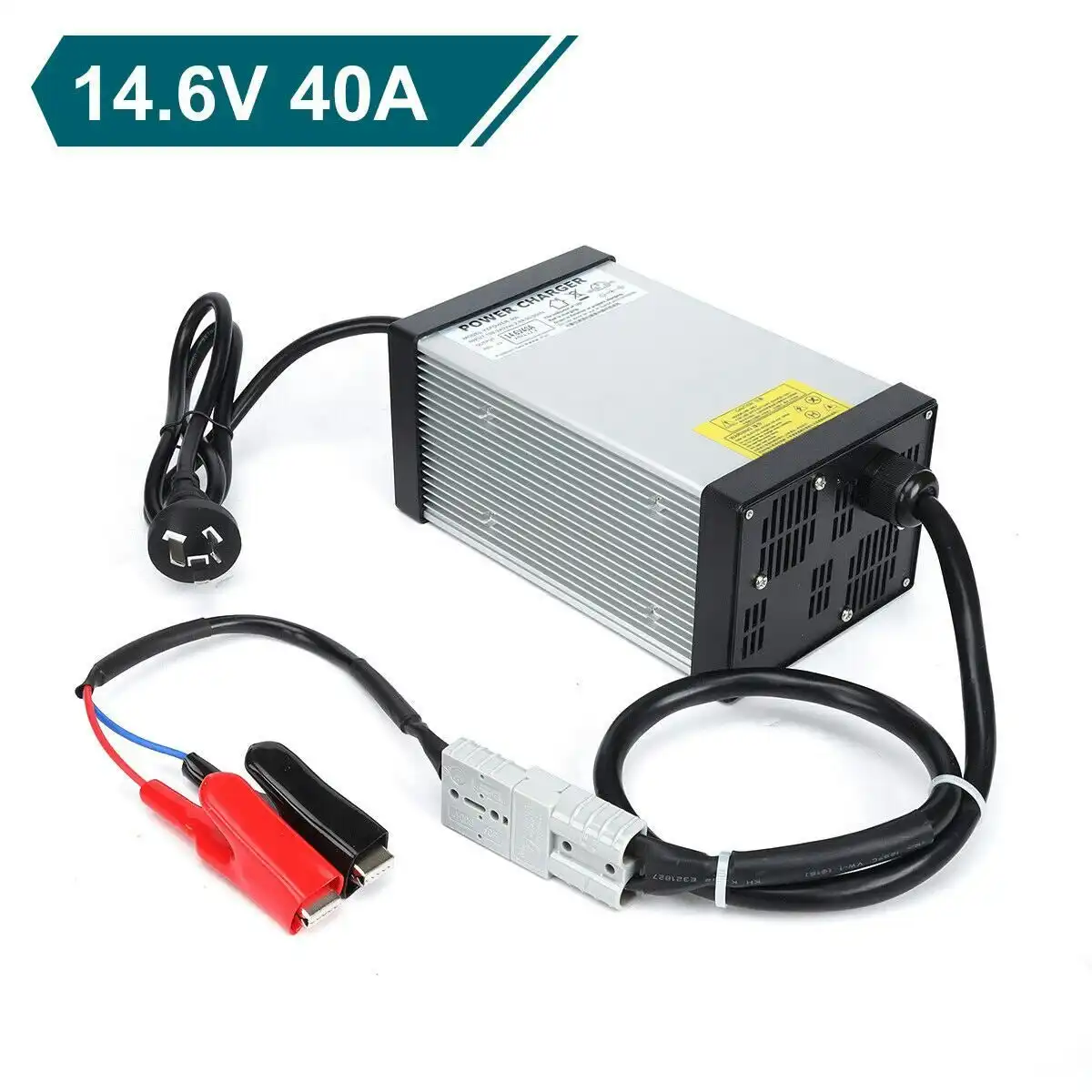 Lithium Battery Charger Lithium Iron For LiFePO4 12V 40A AC/DC 14.6V OZ