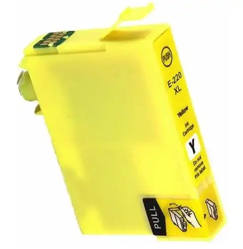 Compatible Epson 220XL (C13T294192) Yellow High Yield Ink Cartridge - 400 pages