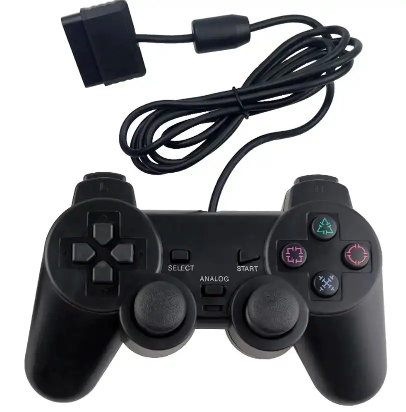 [2 Pack] Wired Controller Compatible with PS2 PlayStation 2 Console