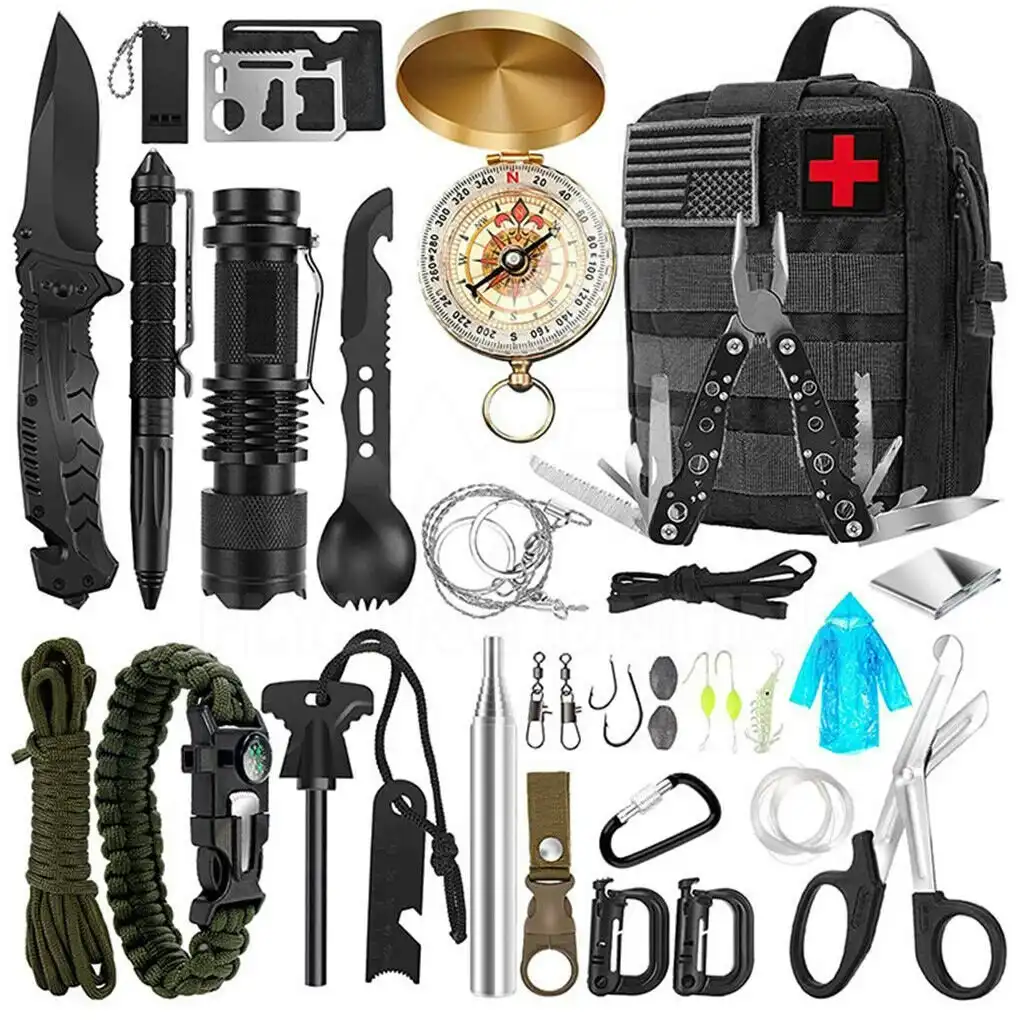 Emergency Survival Equipment Kit Sports Tactical Hiking Camping