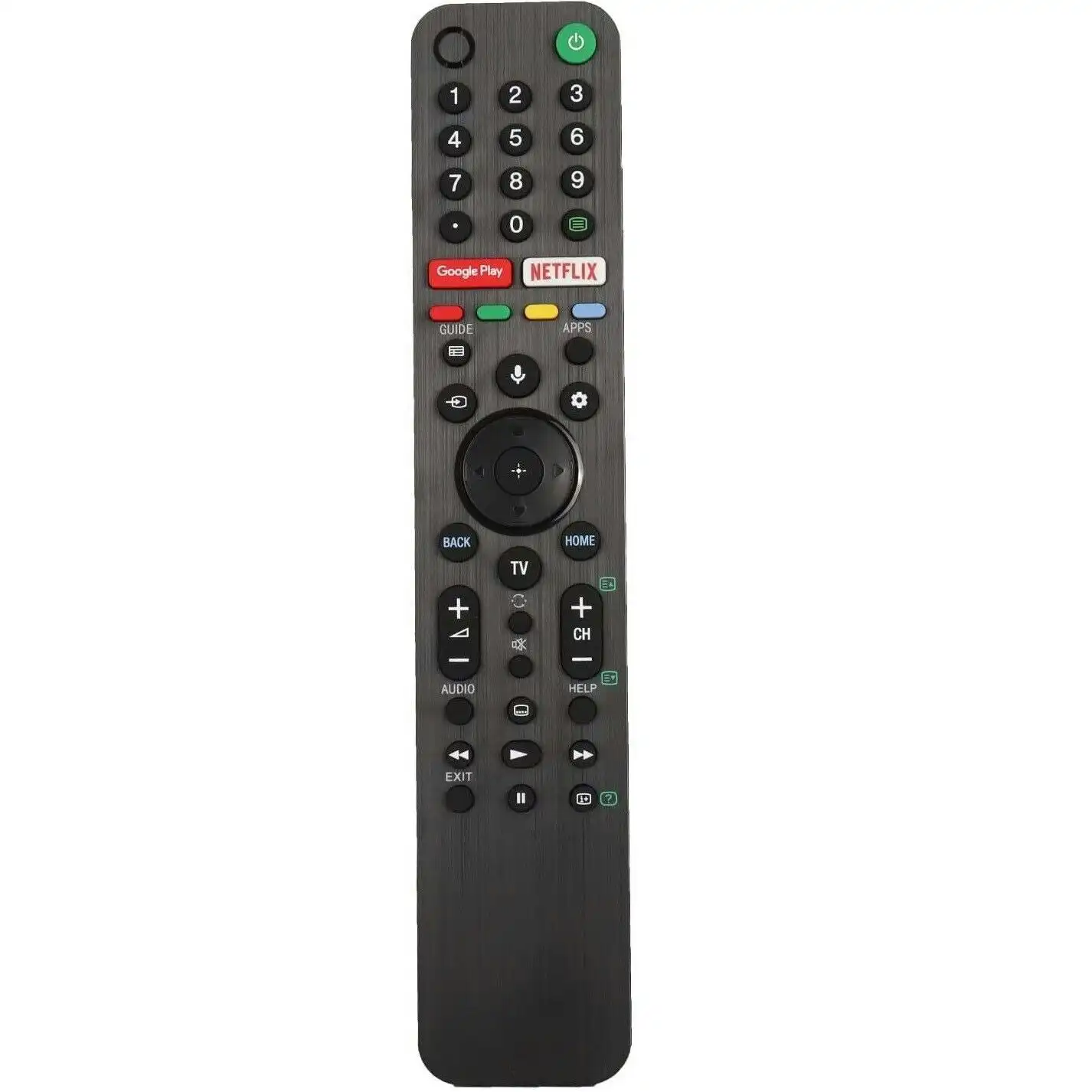 Sony Bravia TV RMF-TX500P RMF-TX520U /TX500U Remote Control Netflix Google Play