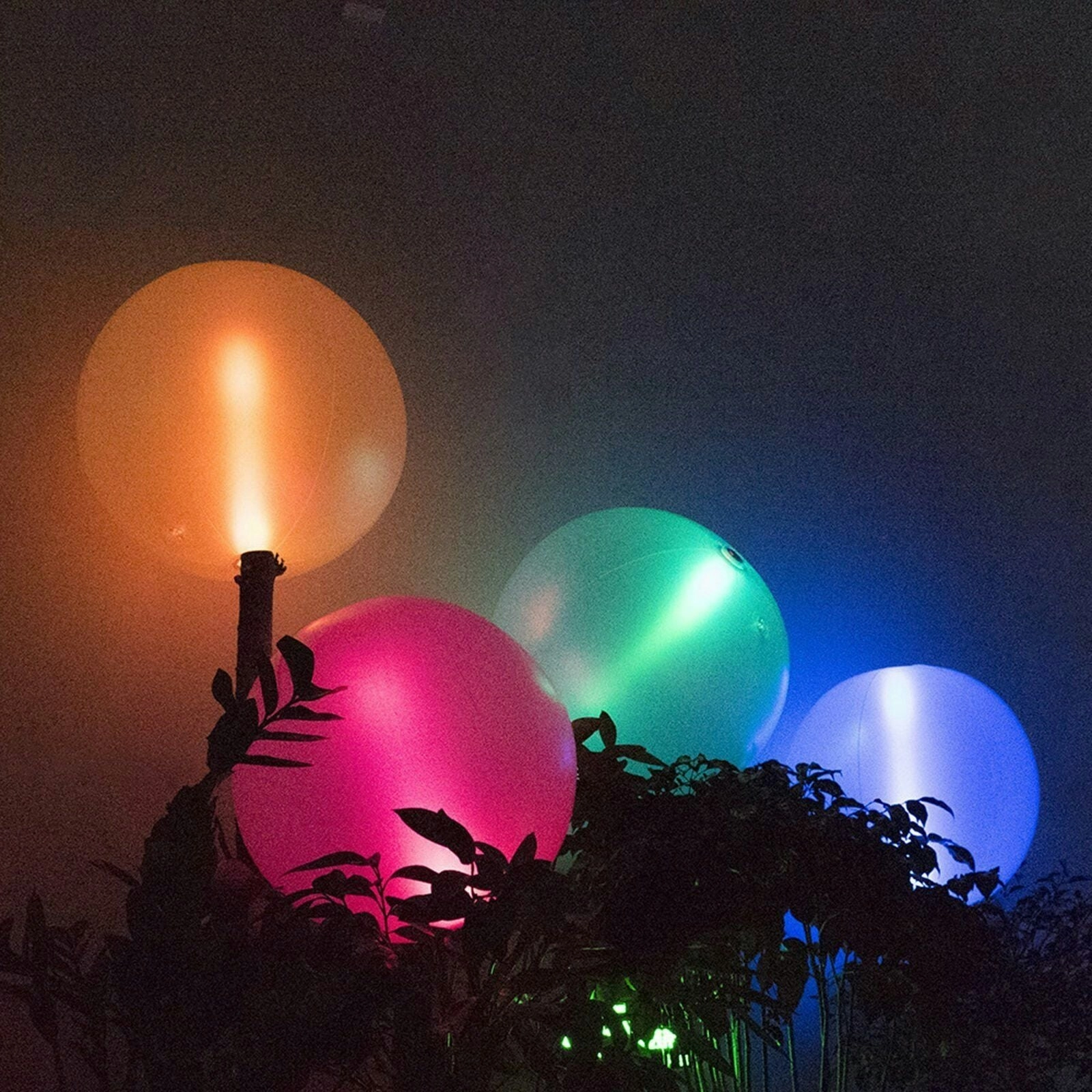 10 Pack Glow Beach Ball Glow Sticks Balls Party Glow in the dark Toys 30cm