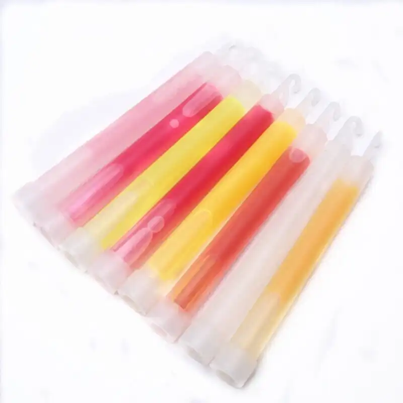 [50 Pack] 6 Inch Mixed Glow sticks Bulk Party Rave Light Disco Glow in The Dark