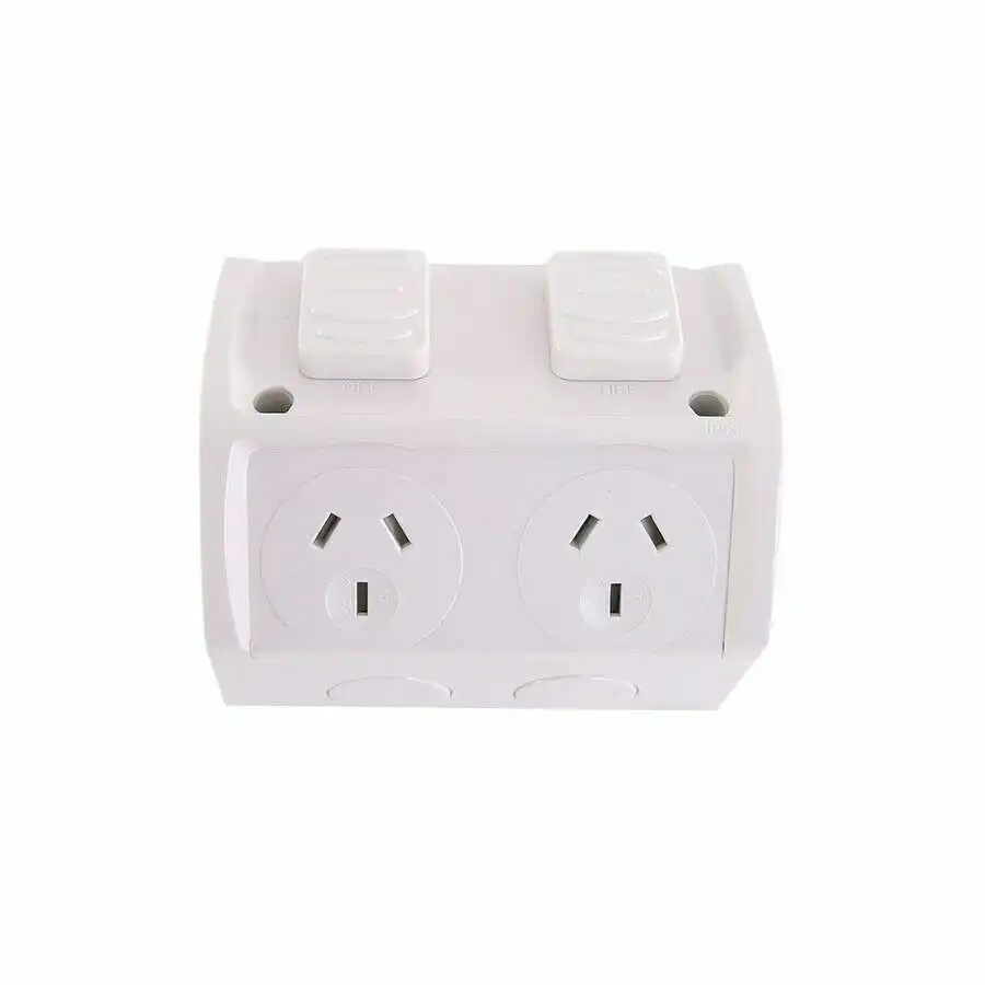 Weatherproof Power Point Outlet Socket Weather GPO External Outdoor 10AMP 15AMP