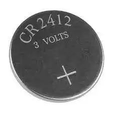 5 Pack CR2412 3V 100mah lithium Battery button cell/coin for remote keys