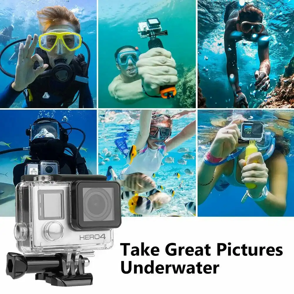 Waterproof Diving Protective Case Housing For Go Pro GoPro Hero 3 3+ 4 Camera