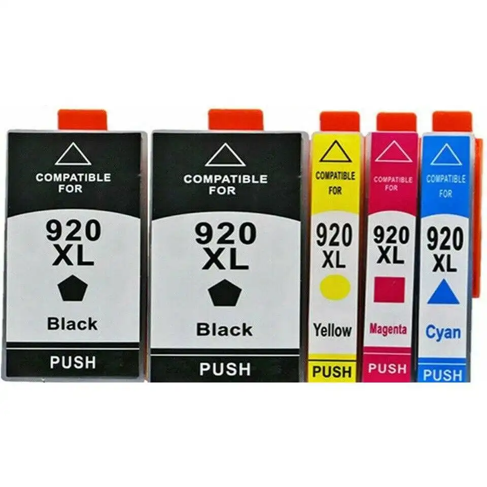[5 Pack] Compatible 920XL 920 Ink Cartridge For HP Officejet 6000 6500 7000 6500A 7500A