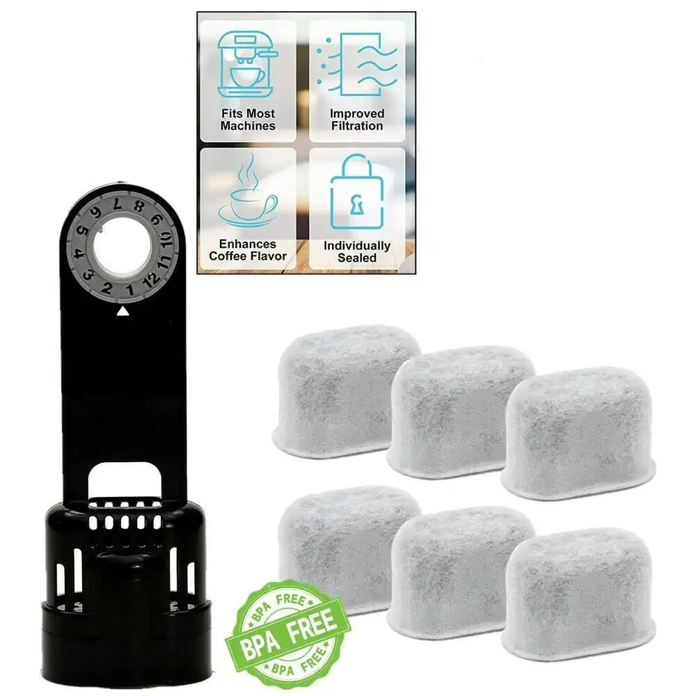 6 Pack | Water Filters for Breville Oracle BES980 (Batch 1751 & earlier) Coffee Machine