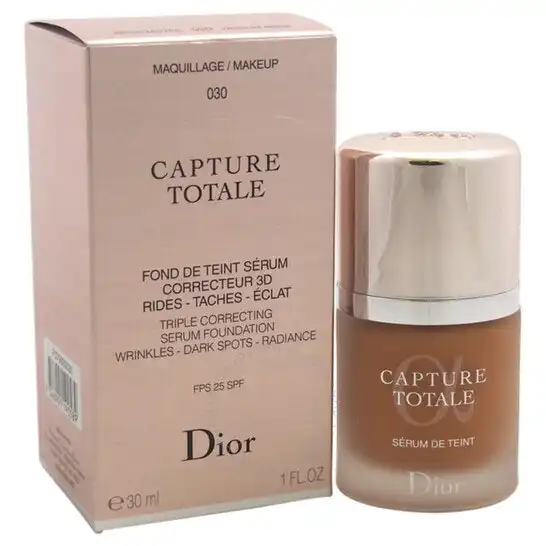 Christian Dior Capture Totale Triple Correcting Serum Foundation 030 Medium Beige 30ml