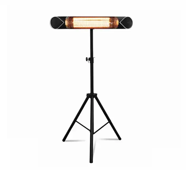 Hotto Wall Mounted Electric Infrared Heater + Heater Stand - Combo
