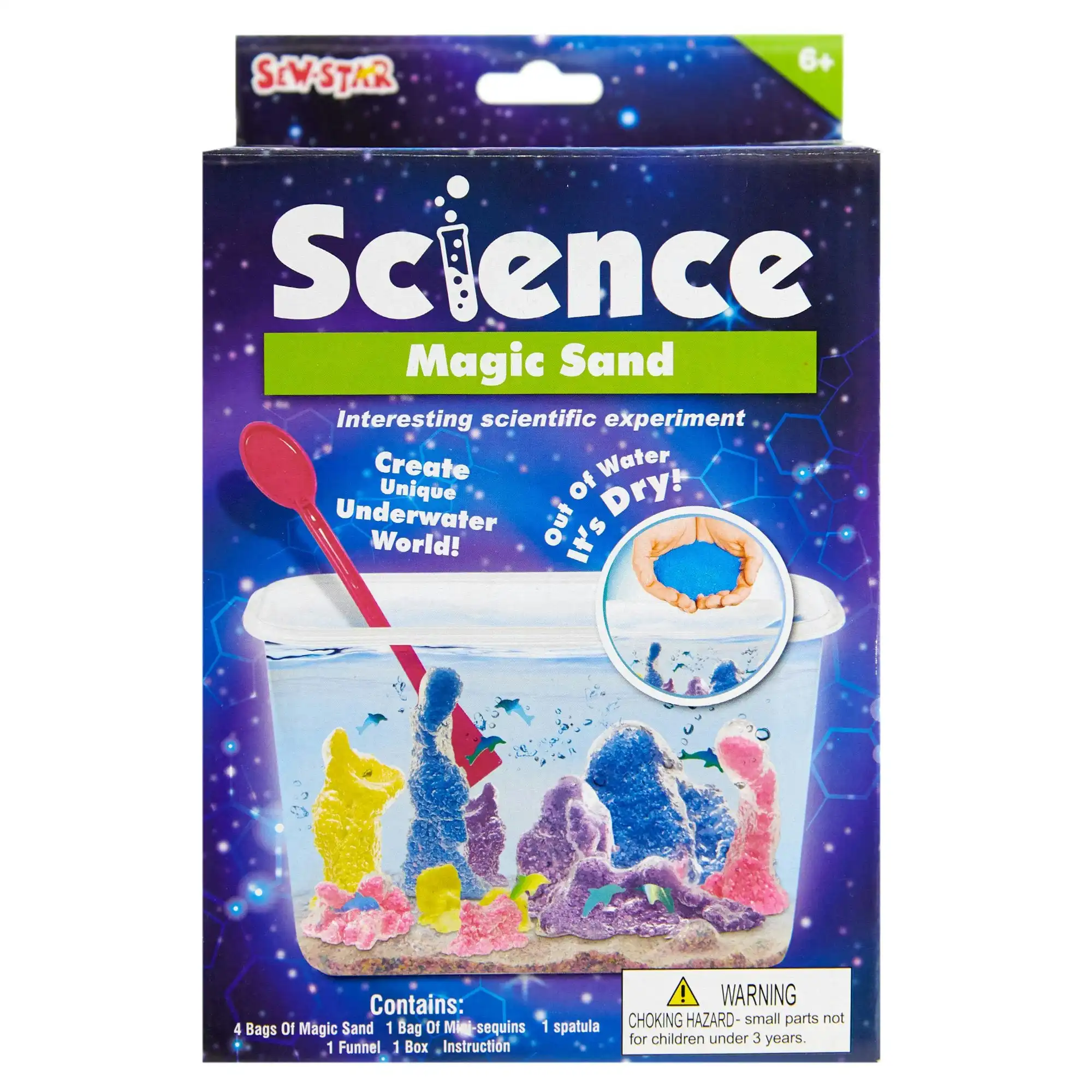 Sew Star Science Kit, Magic Sand