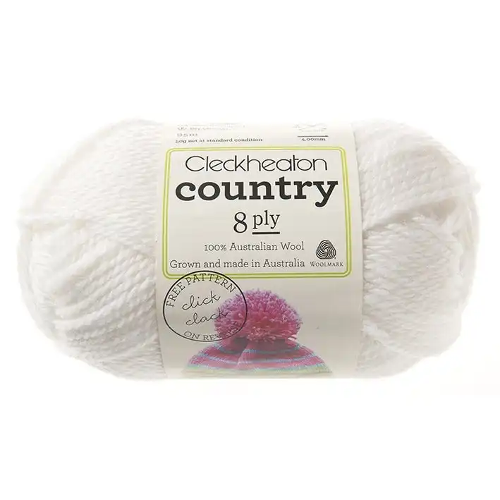 Cleckheaton Country 8ply Crochet & Knitting Yarn - 50g Wool Yarn