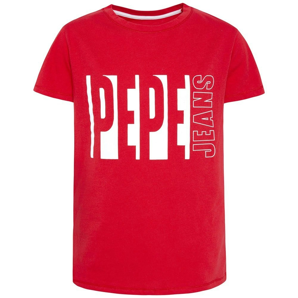 Pepe Kids Pepe Jeans Boys Sacha T-shirt Pepper Red