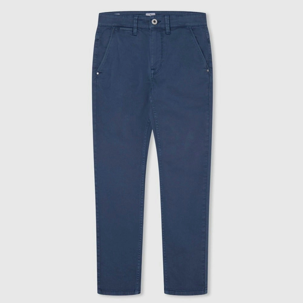 Pepe Kids Pepe Jeans Boys Blueburn Trousers - Steel Blue