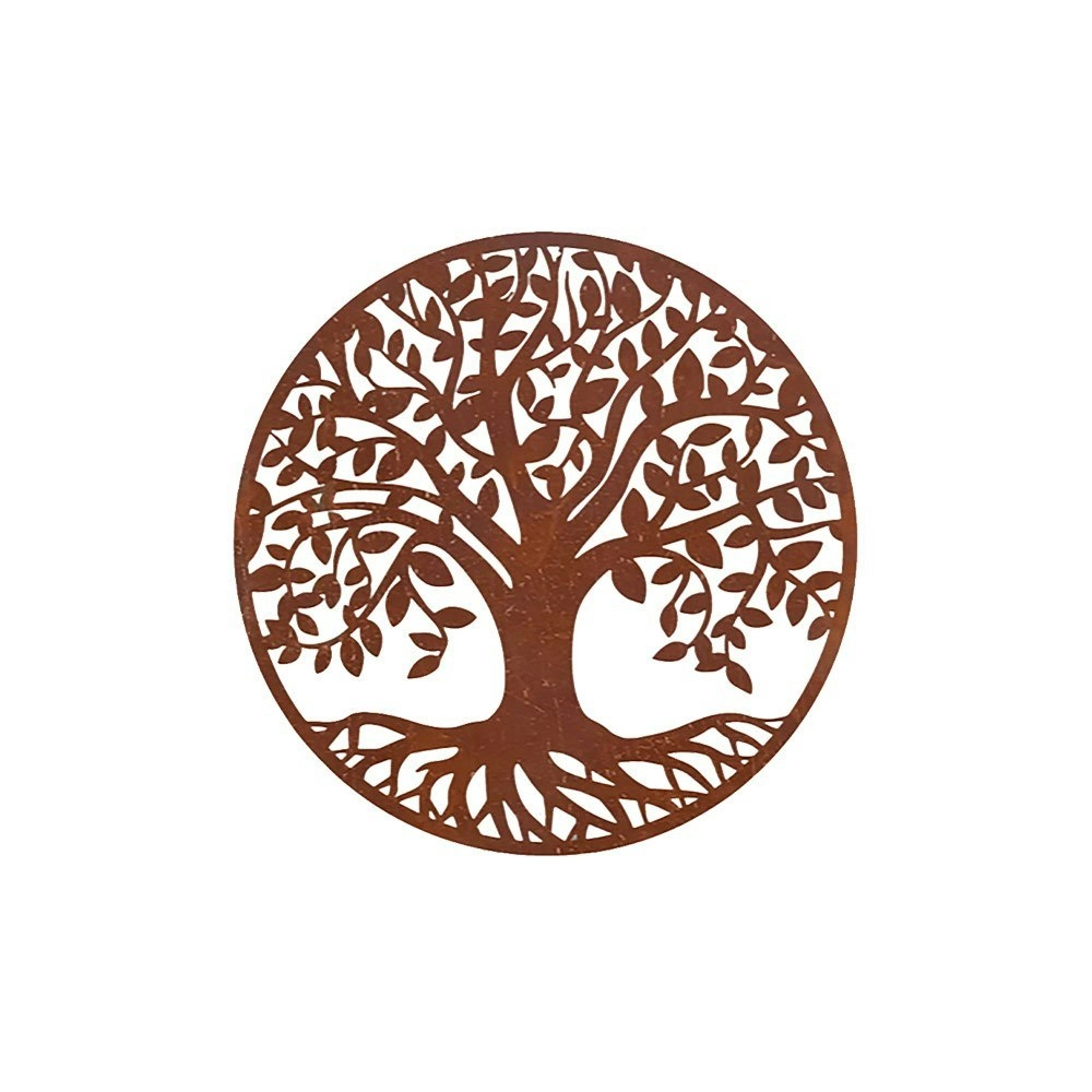 Tree Of Life Metal Rust Screen 990mm