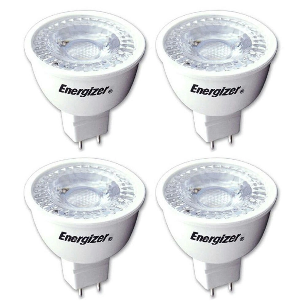 4pc Energizer LED GU5.3/MR16 5W/350LM Warm White Light Bulb/Lightbulb 35W