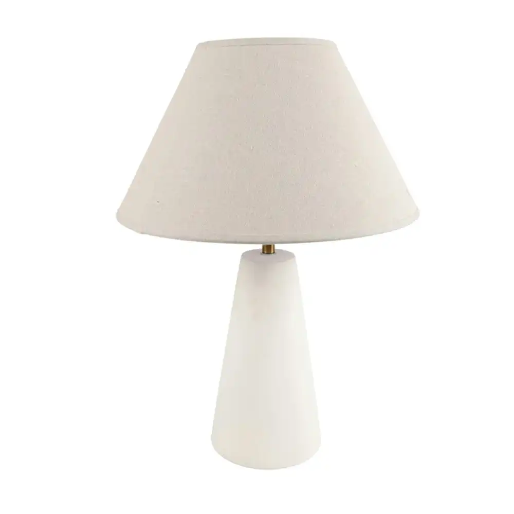 Maine & Crawford Ameri Japandi 47x35cm Table Lamp Home/Office Desk Light White