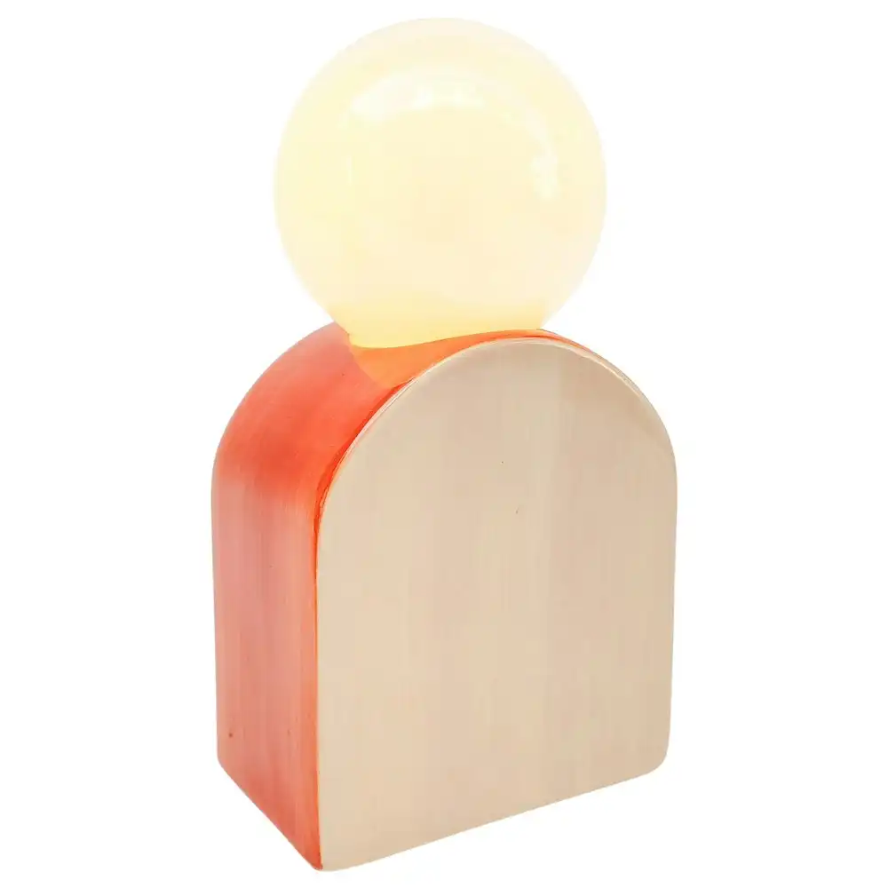Urban Products Arch Globe LED Home Decor Decorative Light Orange Peach 19cm