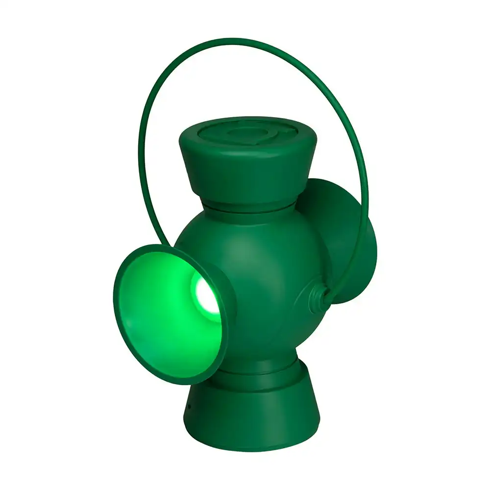 Paladone 29.2cm Green Lantern Lamp Kids/Children Bedroom Decor Night Light