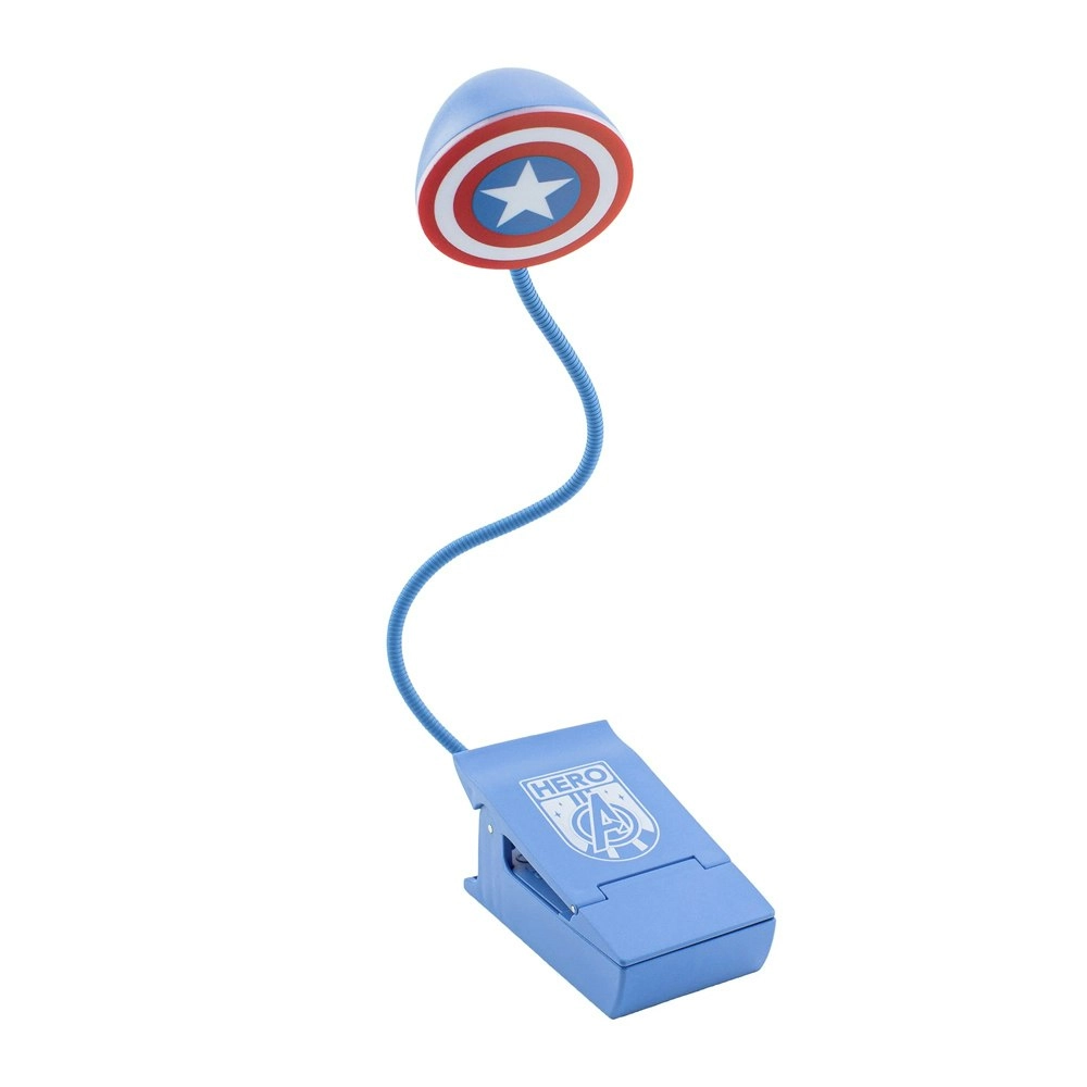 Paladone 31cm Captain America Hero Book Light Kids/Children Reading Night Lamp