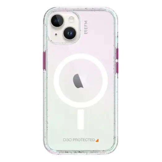 EFM Aspen Case Armour with MagSafe D3O Crystalex For iPhone 14 Plus (6.7") - Glitter Pearl