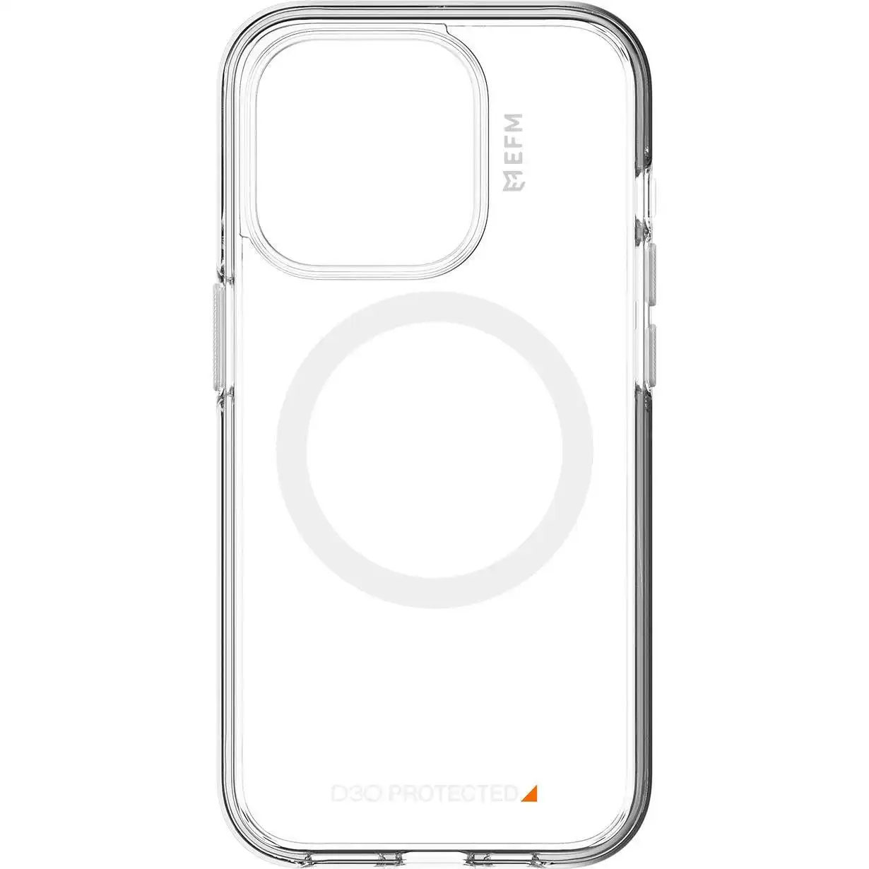 EFM Aspen Case Armour with D3O BIO suits iPhone 15 Pro 2023 - 6.1" - Clear